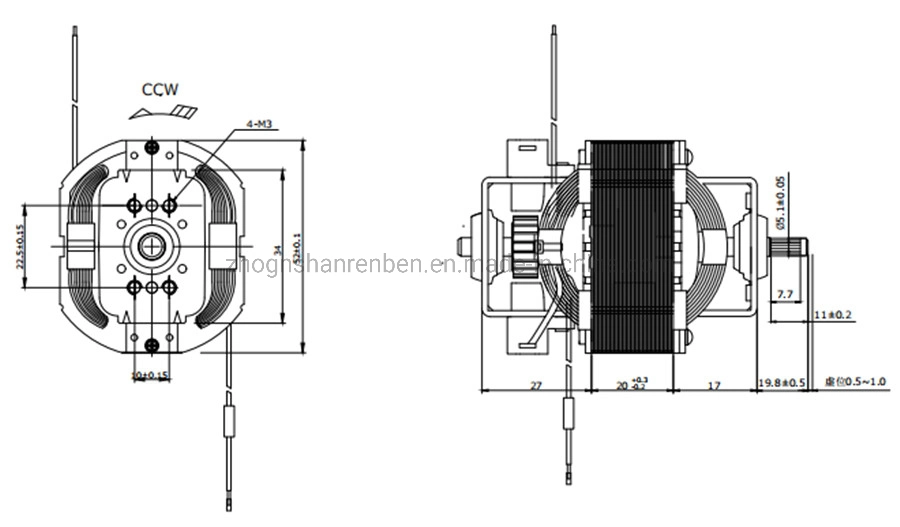 110V-240V Electrical AC Universal Motor 5420 for Small Home Appliance Mixer Blender Grinder Chopper Hair Dryer